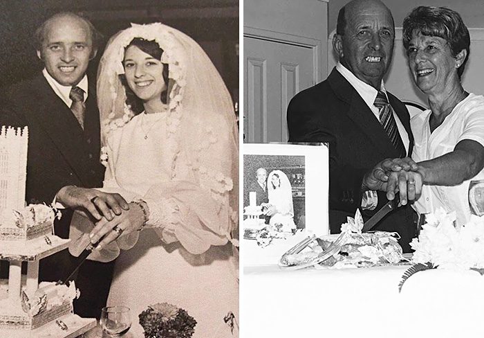 10 casais que refizeram fotos antigas provando que o amor 
